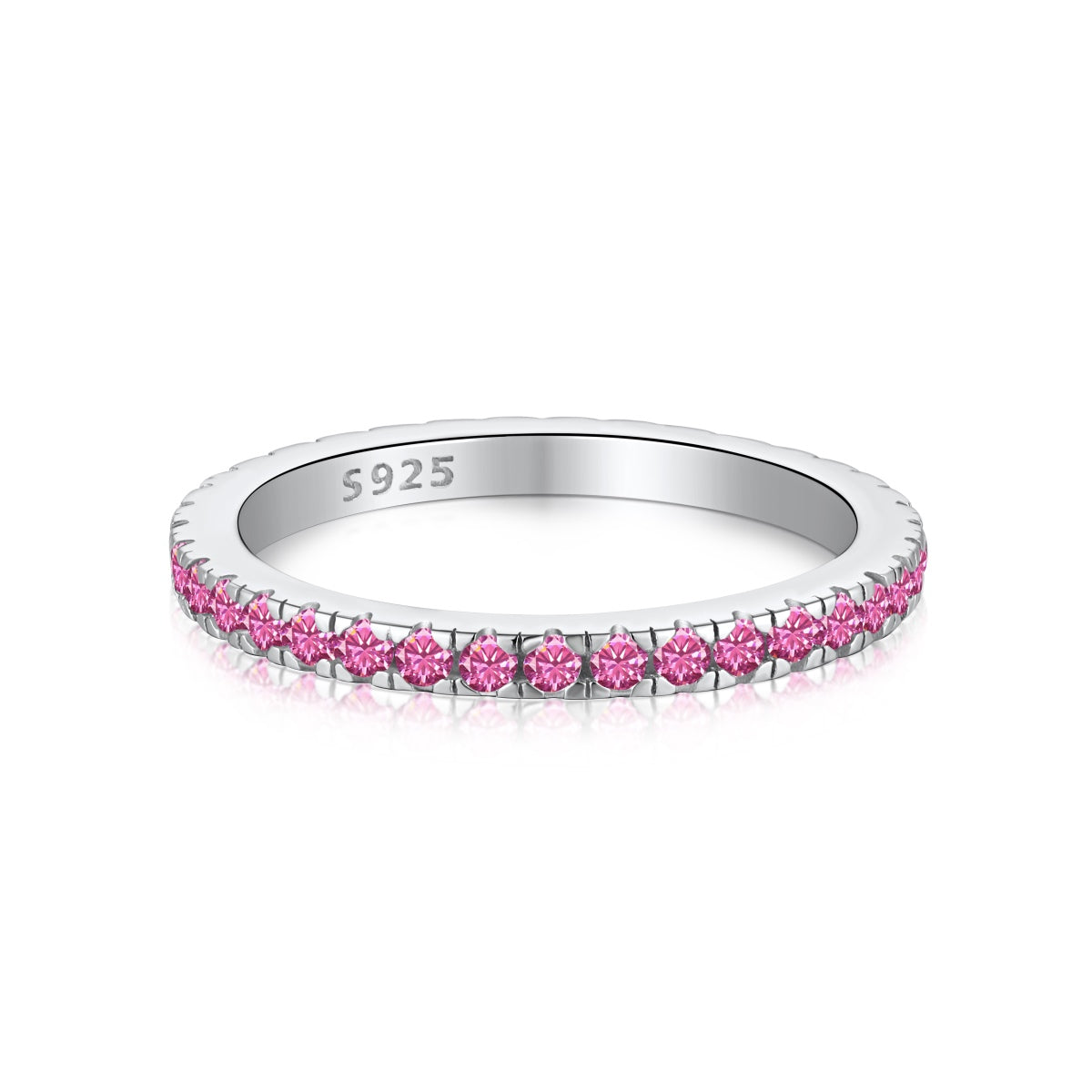 [ElanLuxe Jewelry]Delicate Sparkling Round Cut Daily Ring
