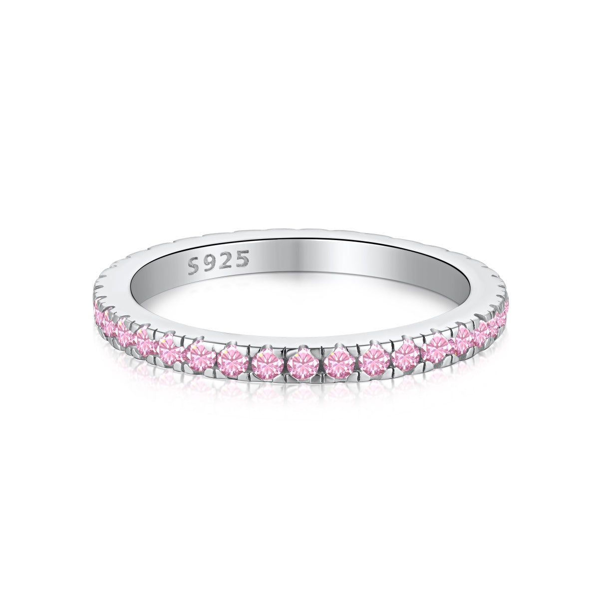 [ElanLuxe Jewelry]Delicate Sparkling Round Cut Daily Ring