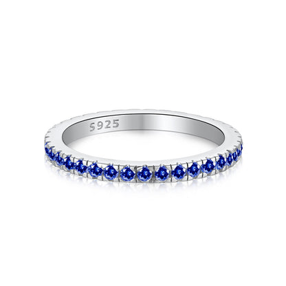 [ElanLuxe Jewelry]Delicate Sparkling Round Cut Daily Ring
