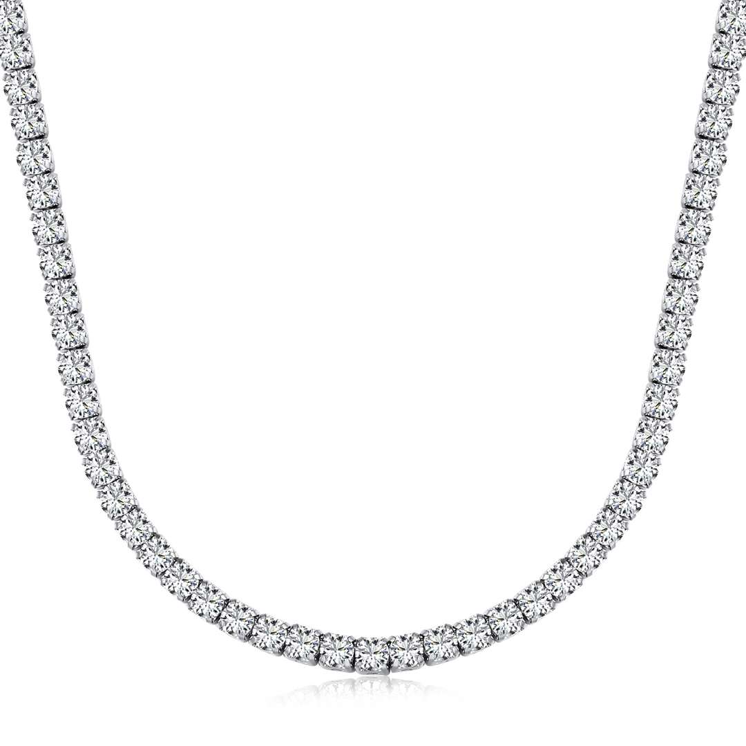 [ElanLuxe Jewelry]Elegant Tennis Chain Necklace
