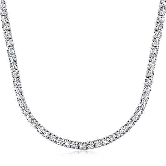 [ElanLuxe Jewelry]Elegant Tennis Chain Necklace