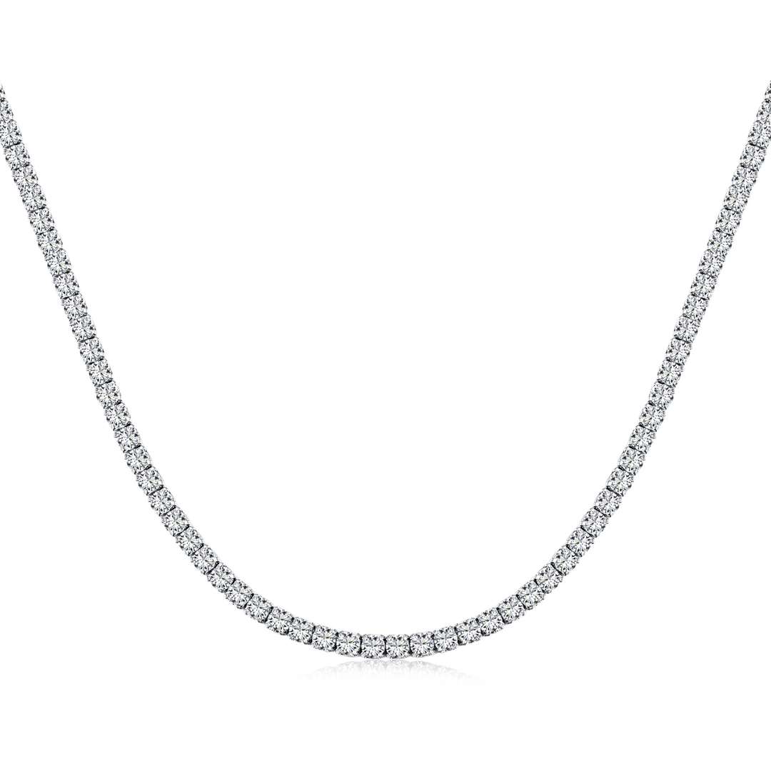 [ElanLuxe Jewelry]Elegant Tennis Chain Necklace