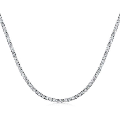 [ElanLuxe Jewelry]Elegant Tennis Chain Necklace