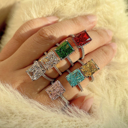 [ElanLuxe Jewelry]4.0 Carat Luxurious Engagement Ring