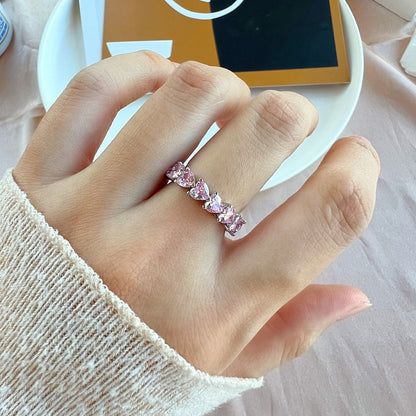 [ElanLuxe Jewelry]0.25 Carat Radiant Romance Heart Cut Lover Ring