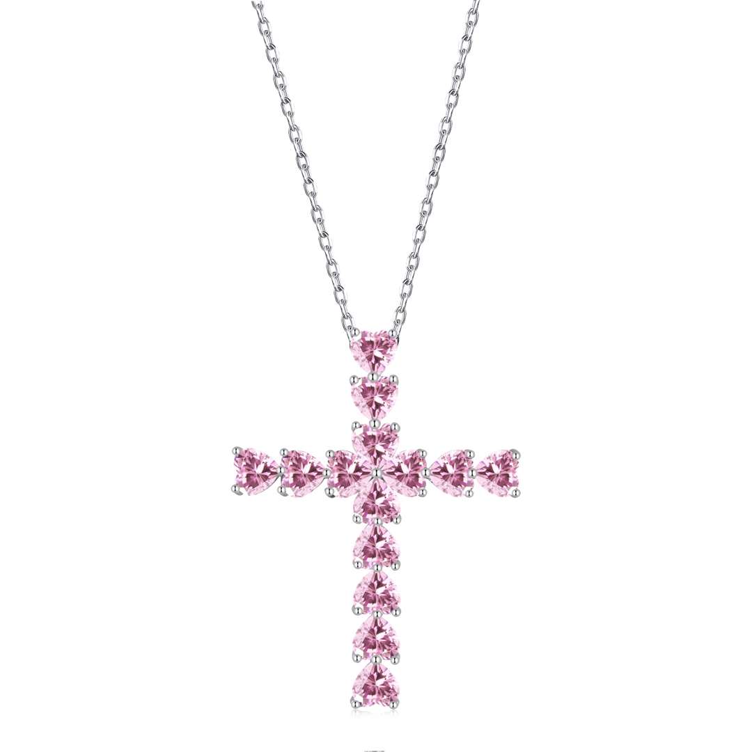 [ElanLuxe Jewelry]Radiant Cross Shape Necklace