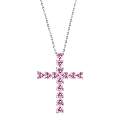 [ElanLuxe Jewelry]Radiant Cross Shape Necklace