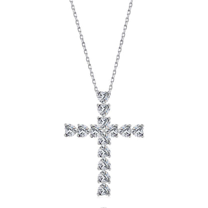 [ElanLuxe Jewelry]Radiant Cross Shape Necklace