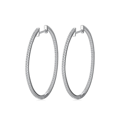 [ElanLuxe Jewelry]Popular Large Hoop Earrings