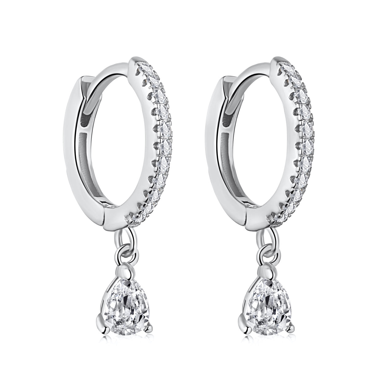 [ElanLuxe Jewelry]Luxurious Geometric Drop Earrings