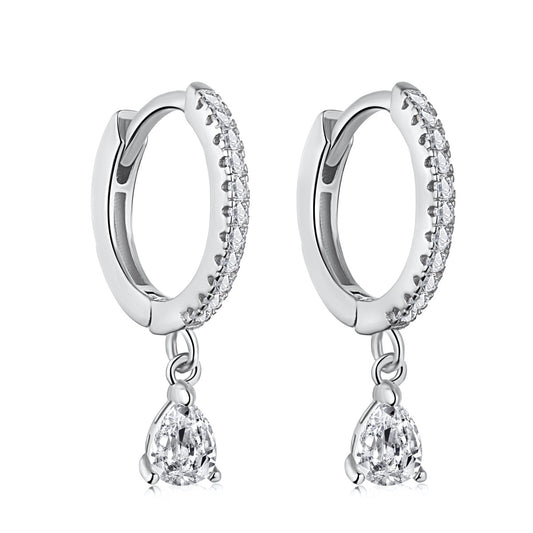 [ElanLuxe Jewelry]Luxurious Geometric Drop Earrings