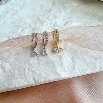 [ElanLuxe Jewelry]Luxurious Geometric Drop Earrings