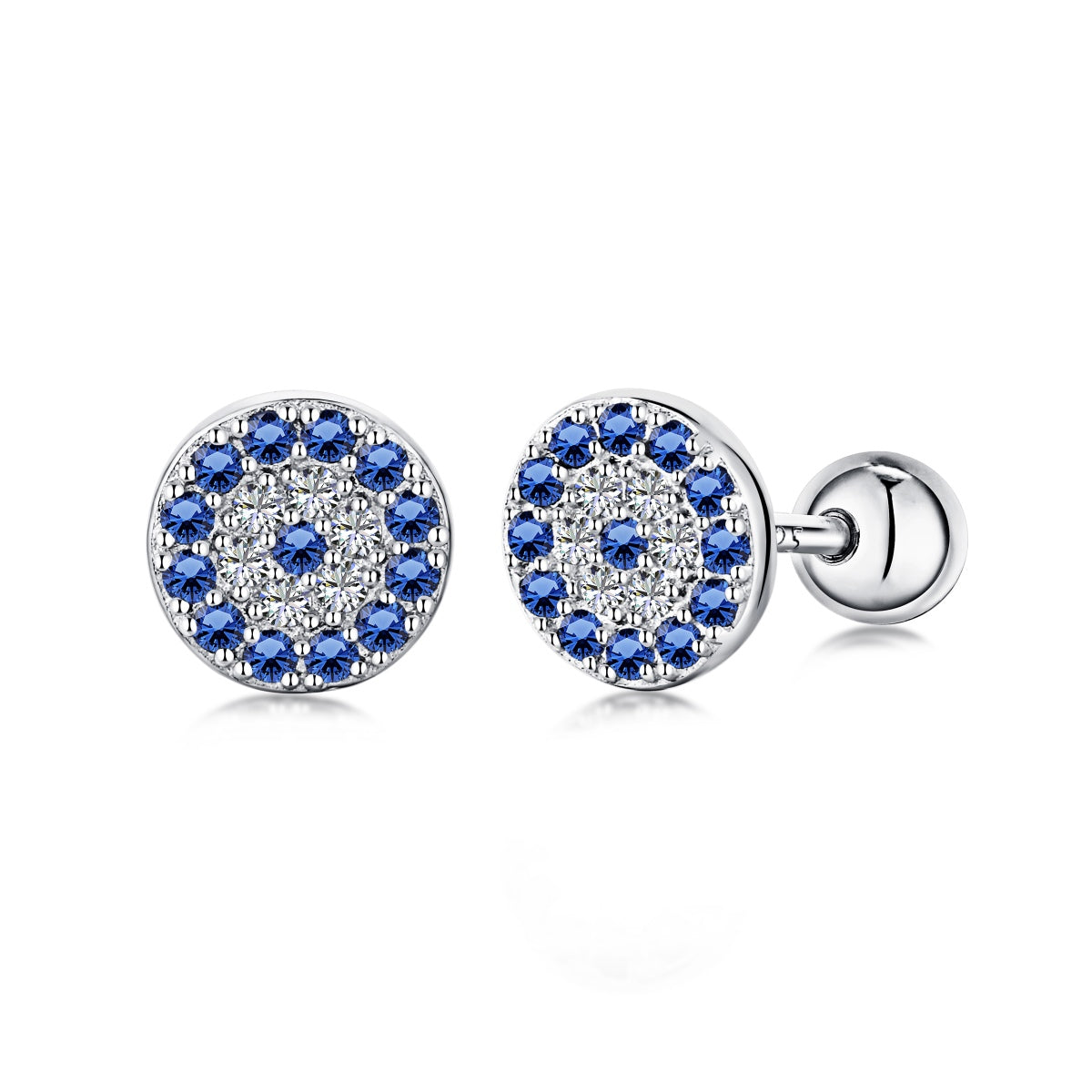 [ElanLuxe Jewelry]Devil's Eye Ear Bone Nail Earrings