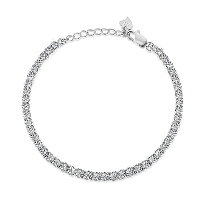 [ElanLuxe Jewelry]Sparkling Round Cut Daily Bracelet