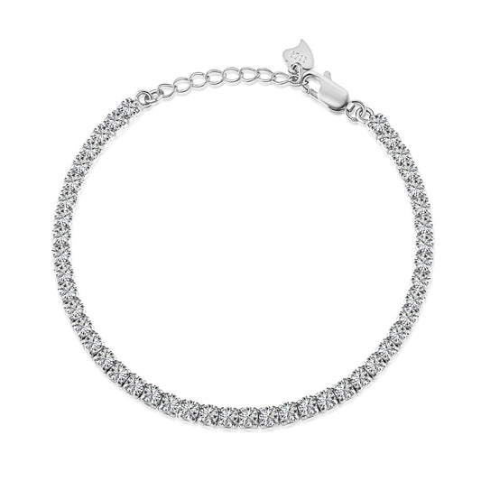 [ElanLuxe Jewelry]Sparkling Round Cut Daily Bracelet