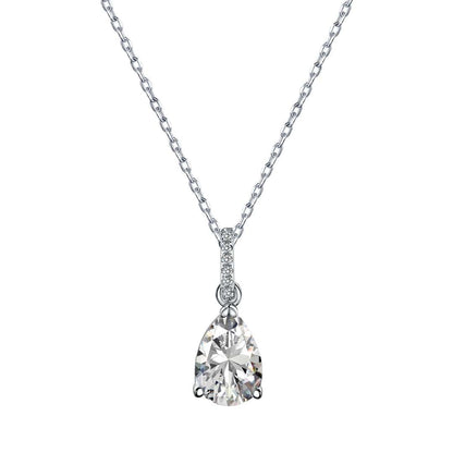 [ElanLuxe Jewelry]Delicate Water Drop Shape Fashion Necklace