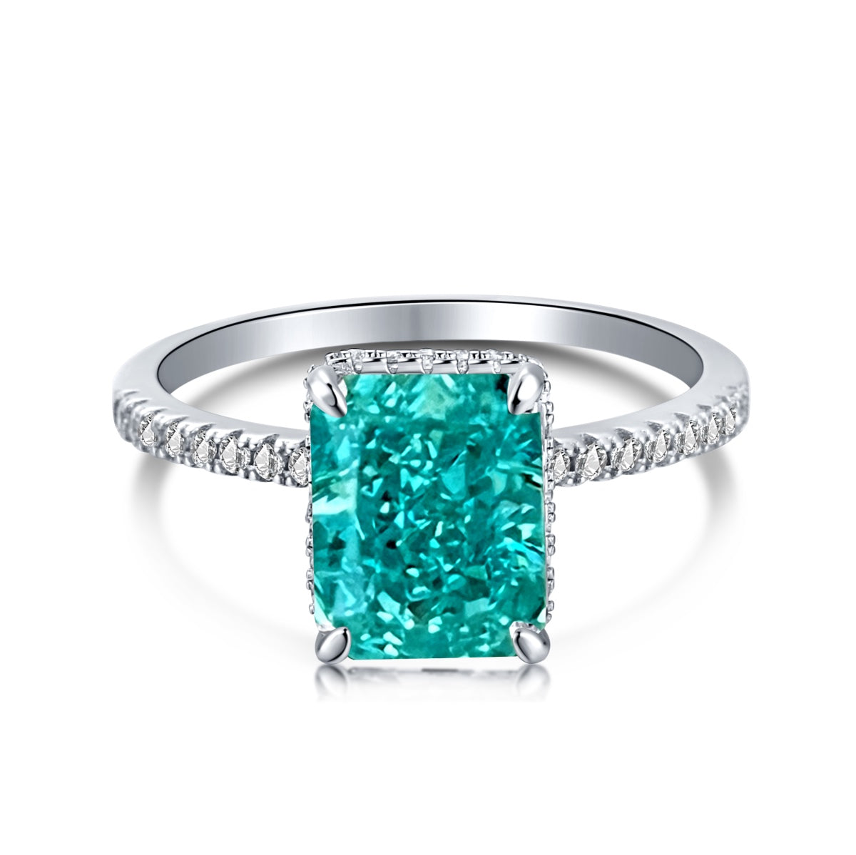 [ElanLuxe Jewelry]4.0 Carat Luxurious Engagement Ring