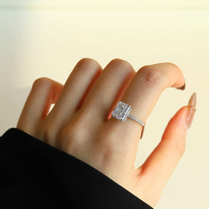 [ElanLuxe Jewelry]4.0 Carat Luxurious Engagement Ring