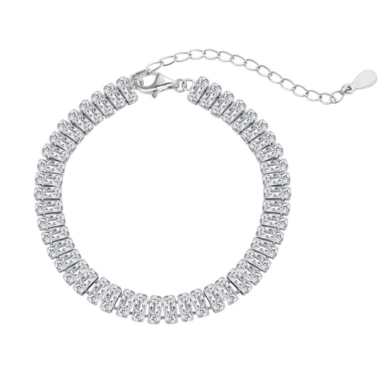 [ElanLuxe Jewelry]Exquisite Emerald Cut Daily Bracelet