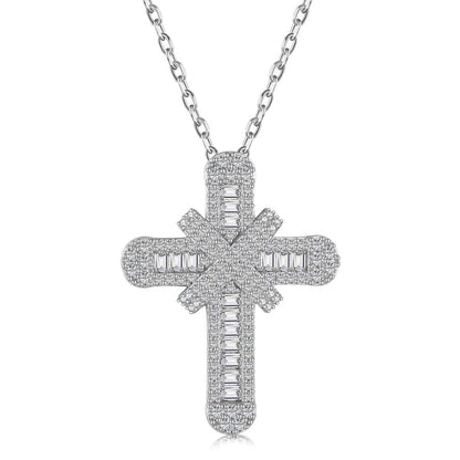 [ElanLuxe Jewelry]Gypsophila With Dimonds Necklace