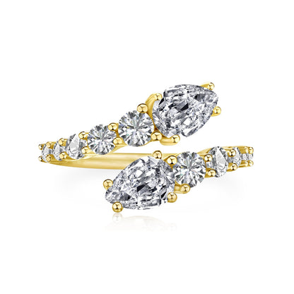 [ElanLuxe Jewelry]Delicate Lively Snake Shape Daily Ring