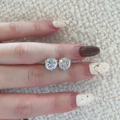 [ElanLuxe Jewelry]Dainty Round Shape Earrings