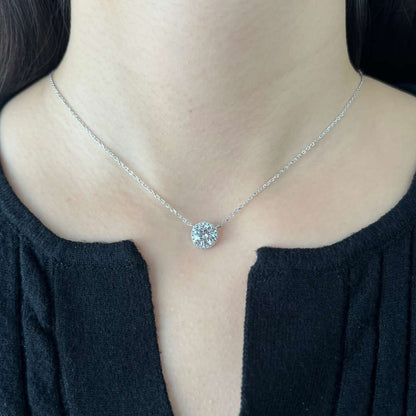 [ElanLuxe Jewelry]Luxurious Round Cut Necklace