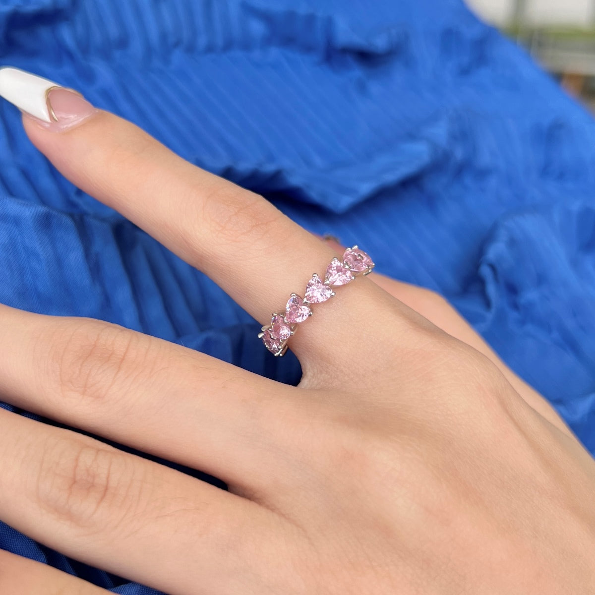 [ElanLuxe Jewelry]0.25 Carat Radiant Romance Heart Cut Lover Ring