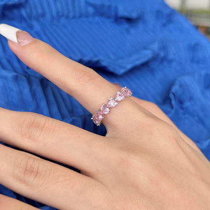 [ElanLuxe Jewelry]0.25 Carat Radiant Romance Heart Cut Lover Ring