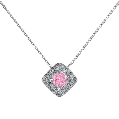 [ElanLuxe Jewelry]Sparkling Asscher Cut Necklace