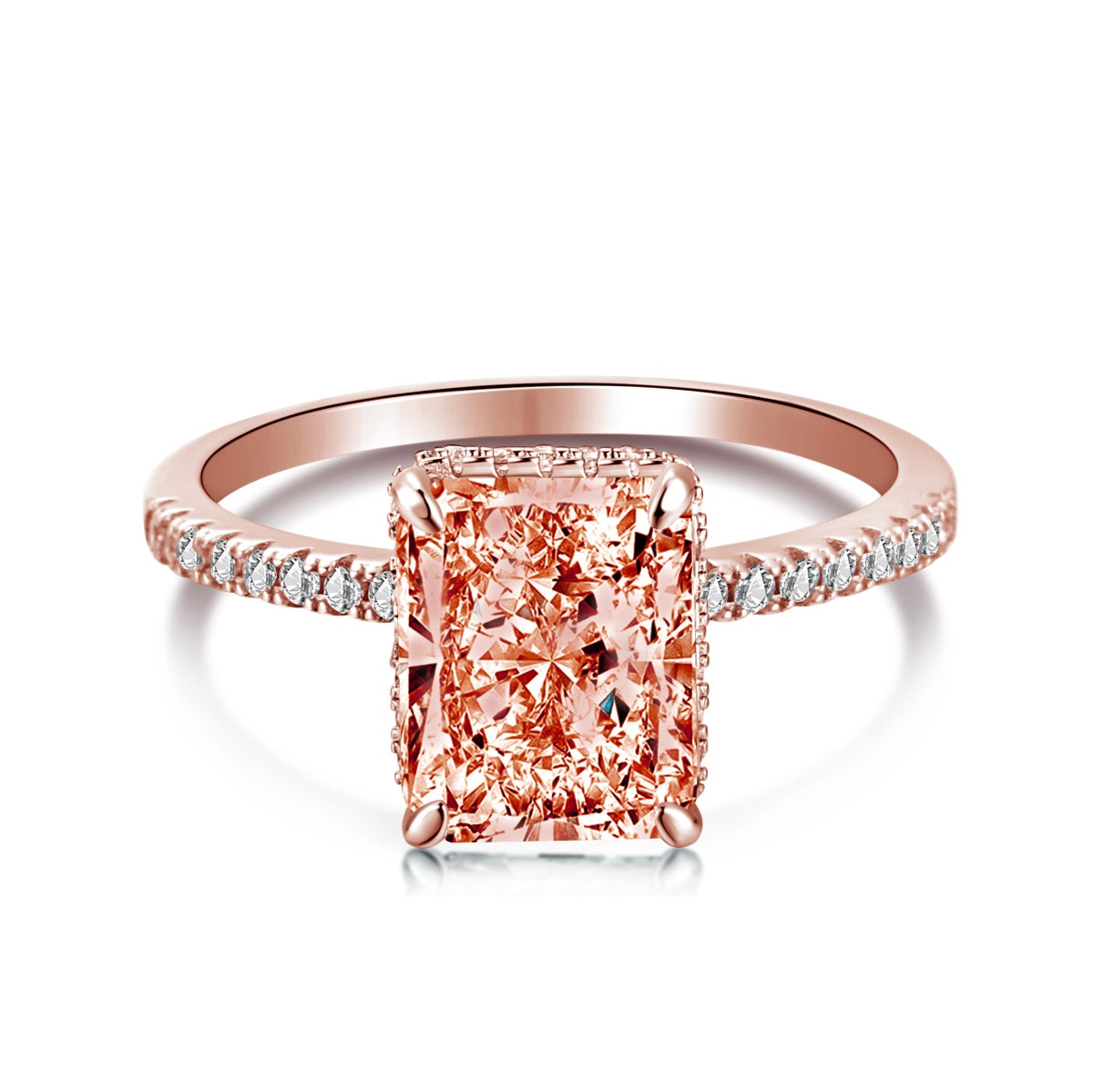 [ElanLuxe Jewelry]4.0 Carat Luxurious Engagement Ring