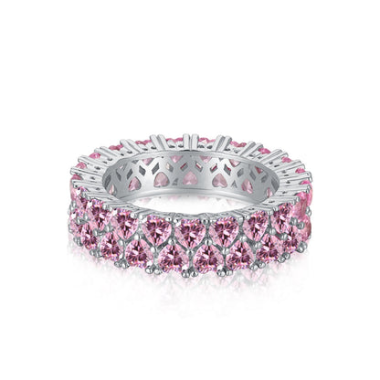 [ElanLuxe Jewelry]Sparkling Full Heart Ring