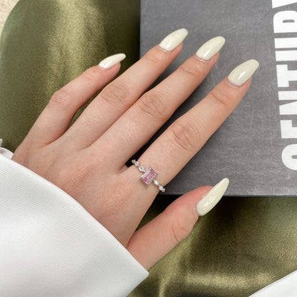 [ElanLuxe Jewelry]1.0 Carat Dainty Resplendent Radiant Cut Daily Ring