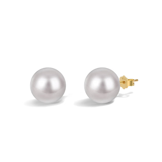 [ElanLuxe Jewelry]Delicate Pearl Earrings