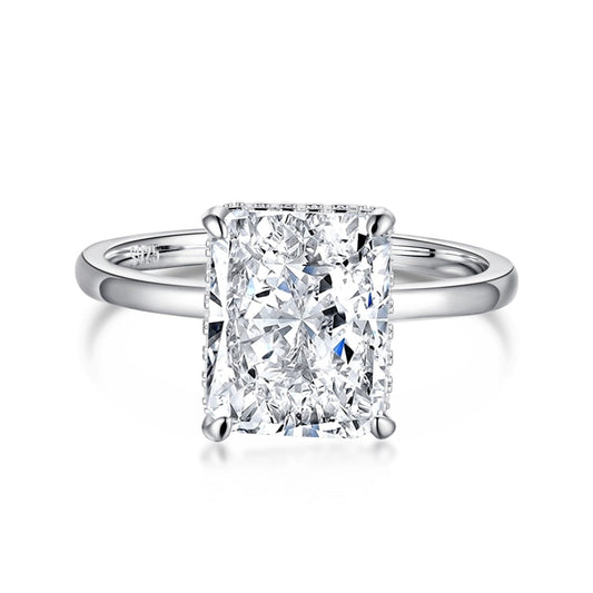 [ElanLuxe Jewelry]4.0 Carat Ornate Enchanting Radiand Cut Banquet Ring