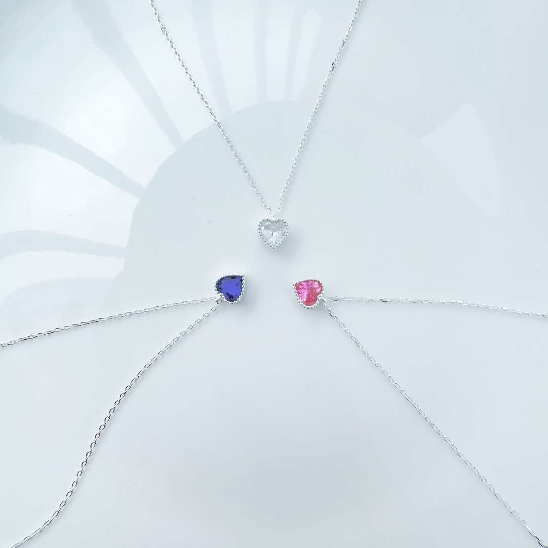 [ElanLuxe Jewelry]Ornate Heart Shape Necklace