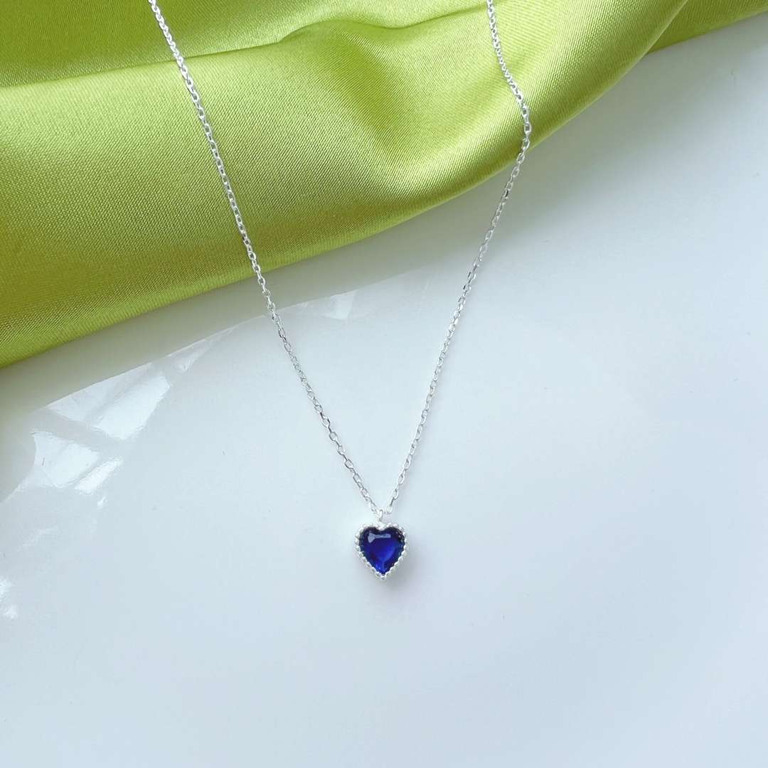 [ElanLuxe Jewelry]Ornate Heart Shape Necklace