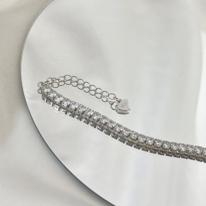 [ElanLuxe Jewelry]Sparkling Round Cut Daily Bracelet