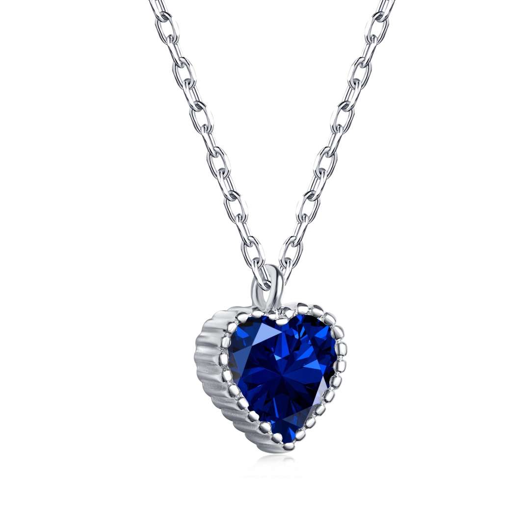 [ElanLuxe Jewelry]Ornate Heart Shape Necklace