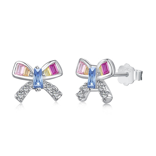 [ElanLuxe Jewelry]Ornate Butterfly Shape Daily Earrings