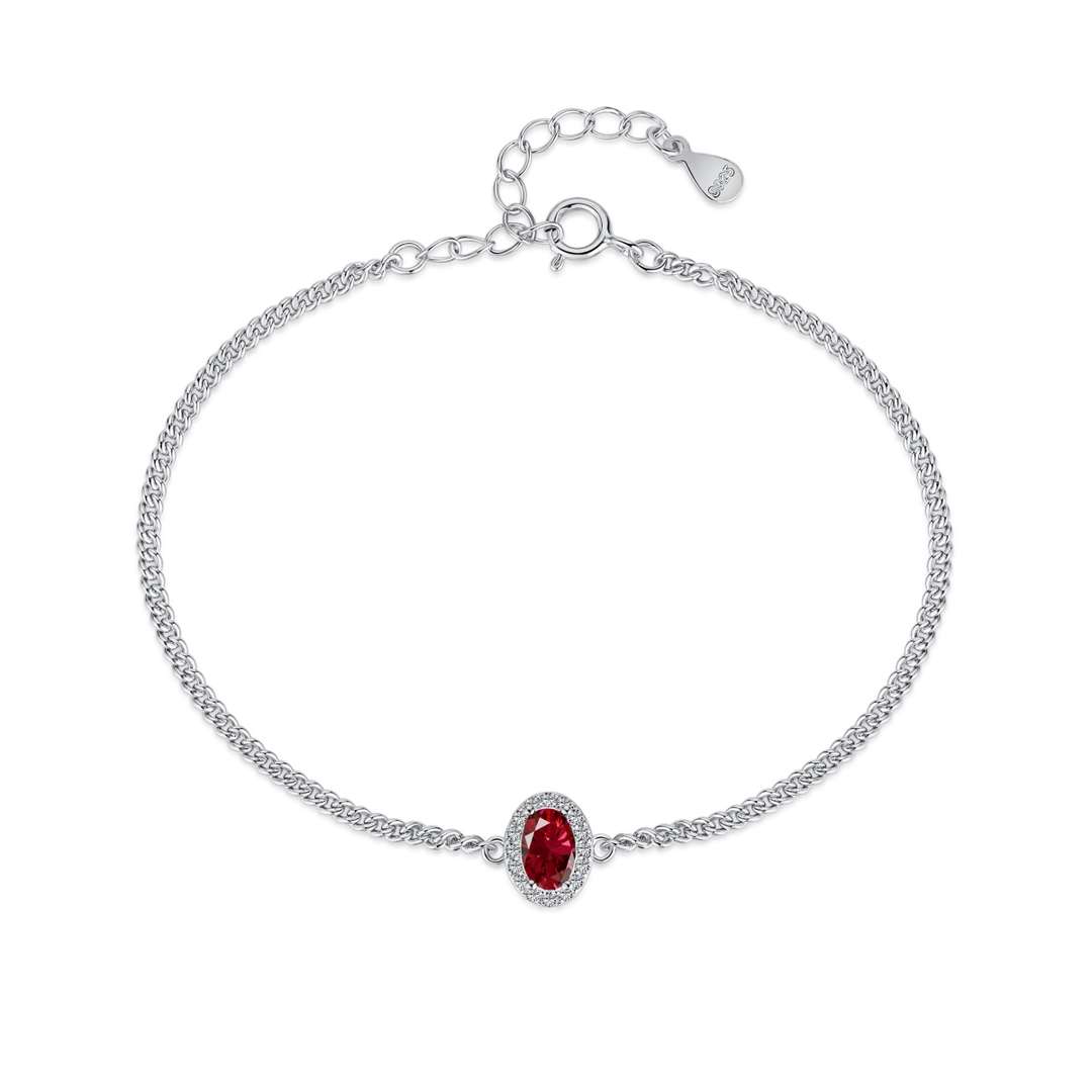 [ElanLuxe Jewelry]Exquisite Oval Shape Bracelet