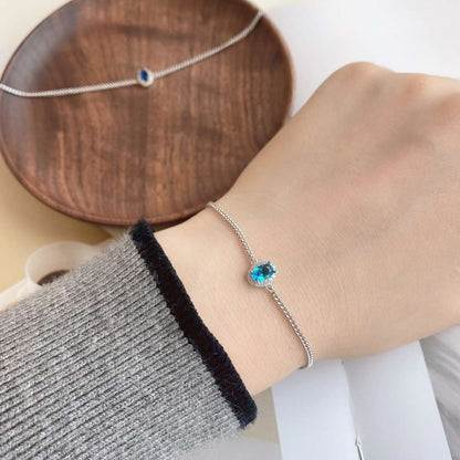 [ElanLuxe Jewelry]Exquisite Oval Shape Bracelet