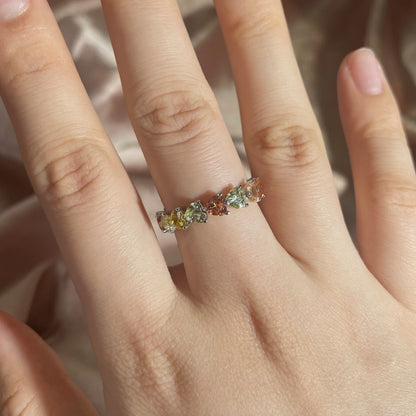 [ElanLuxe Jewelry]0.25 Carat Radiant Romance Heart Cut Lover Ring