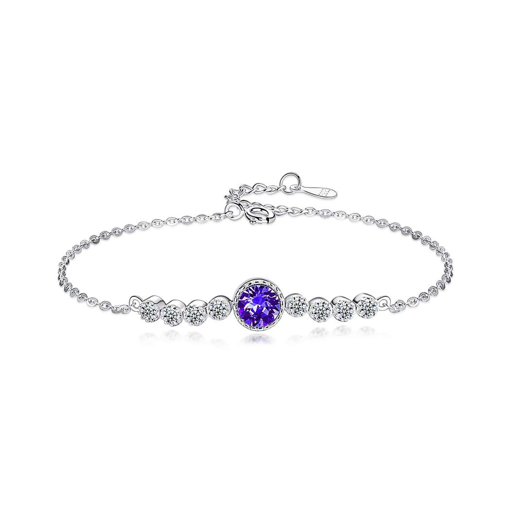[ElanLuxe Jewelry]Luxurious Heart Of The Ocean Bracelet