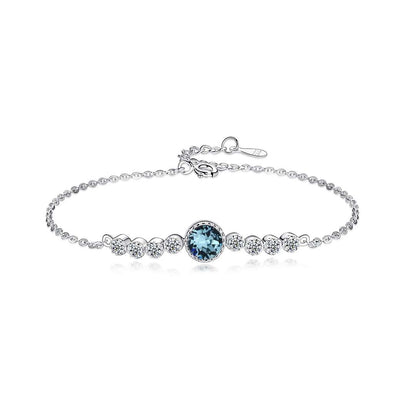 [ElanLuxe Jewelry]Luxurious Heart Of The Ocean Bracelet