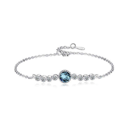 [ElanLuxe Jewelry]Luxurious Heart Of The Ocean Bracelet