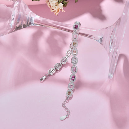 [ElanLuxe Jewelry]Exquisite Ornate Emerald Cut Daily Bracelet