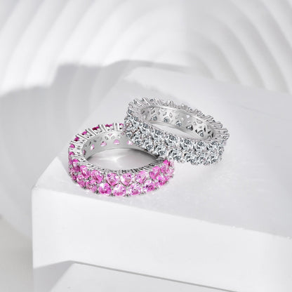 [ElanLuxe Jewelry]Sparkling Full Heart Ring