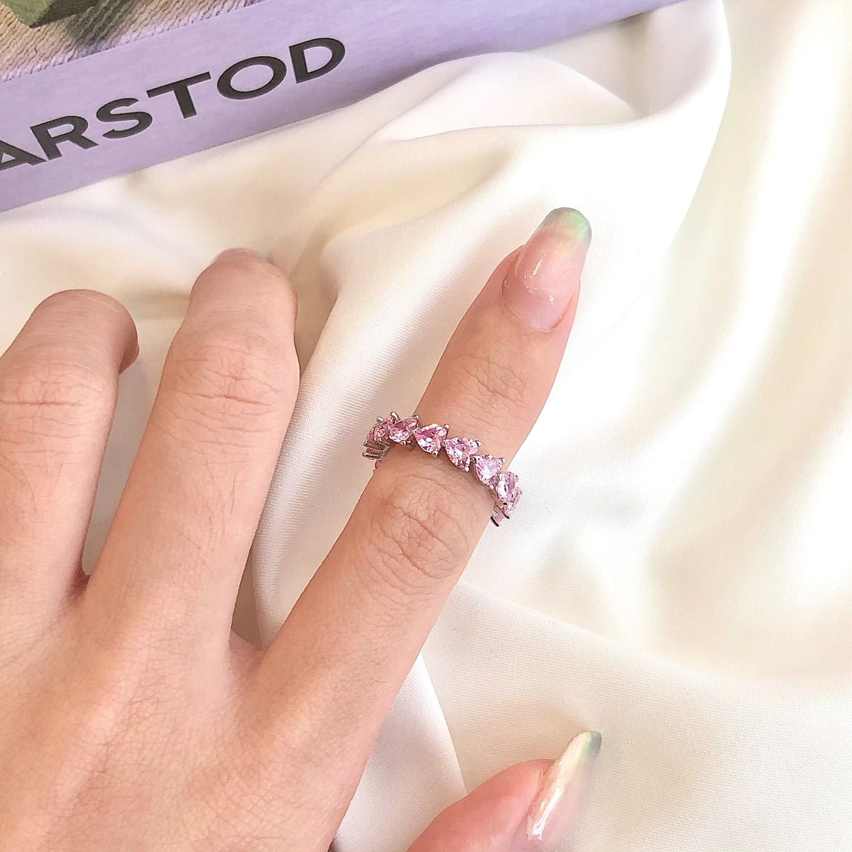 [ElanLuxe Jewelry]0.25 Carat Radiant Romance Heart Cut Lover Ring