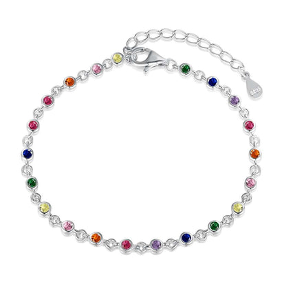 [ElanLuxe Jewelry]Colorful Bead Array Bracelet